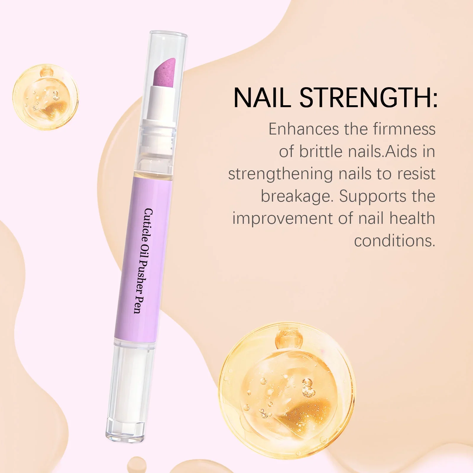 2-in-1 Cuticle Pusher Oil Pen - Image 4