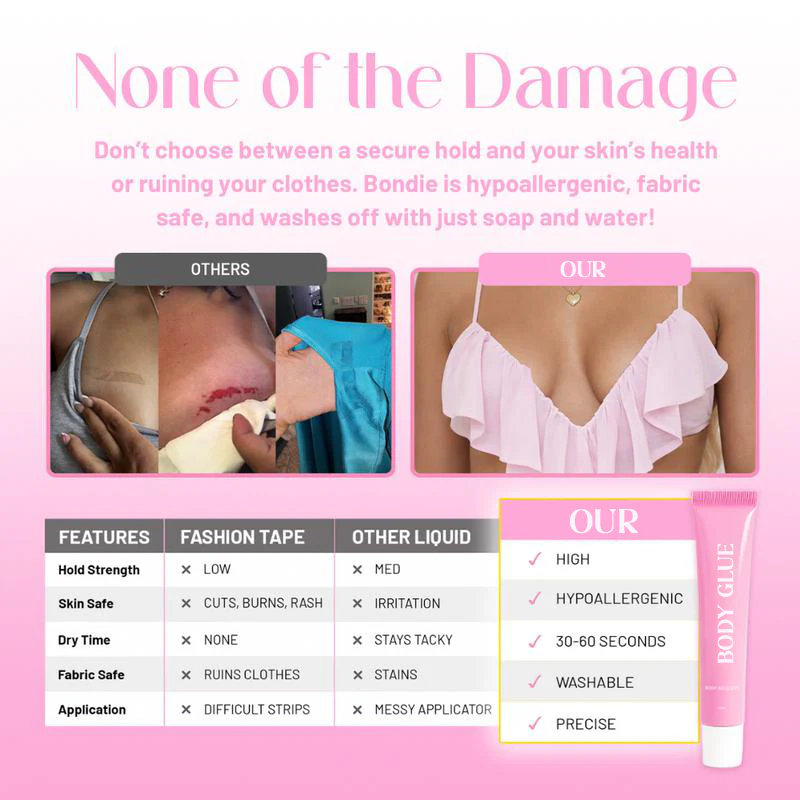BODY GLUE - Sweat & Water proof - Image 4