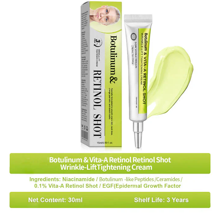 🔥Final 3 Hours: 70%OFF🔥 Botulinum & Vita-A Retinol Shot Wrinkle-Lift Tightening cream✨ - Image 13