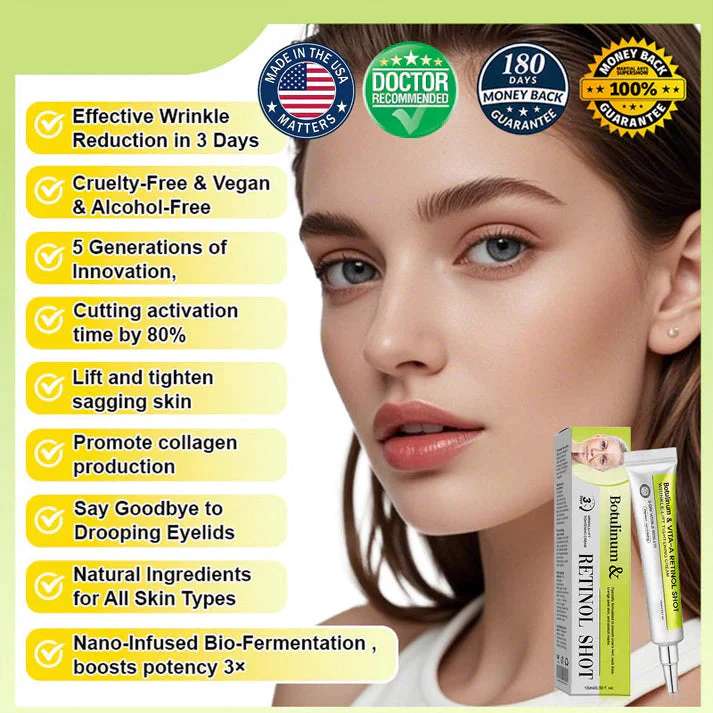 🔥Final 3 Hours: 70%OFF🔥 Botulinum & Vita-A Retinol Shot Wrinkle-Lift Tightening cream✨ - Image 5