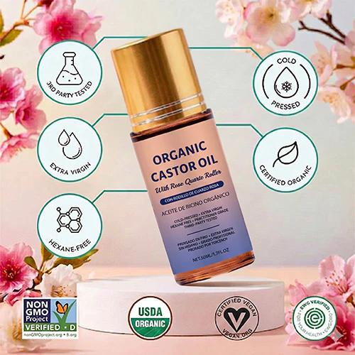 Viralaluna™ Organic Castor Oil Roll-On - Image 3