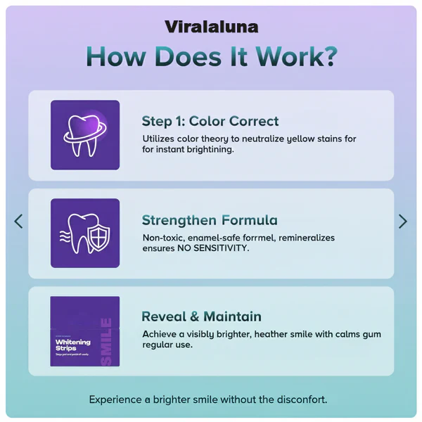 Viralaluna™ Color-Correct Whitening Strips - Image 6