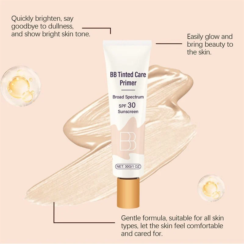 Moisturizing Concealer BB Cream SPF 30+ FREE Brush - Image 4