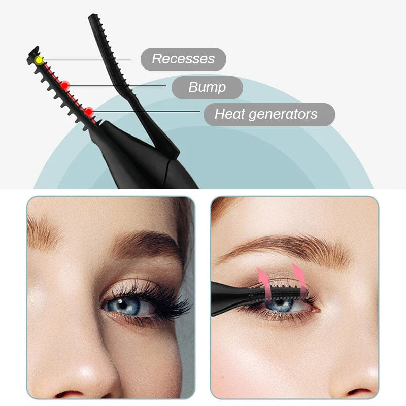 Electric Eyelash Curler for Instant Glam - Image 3