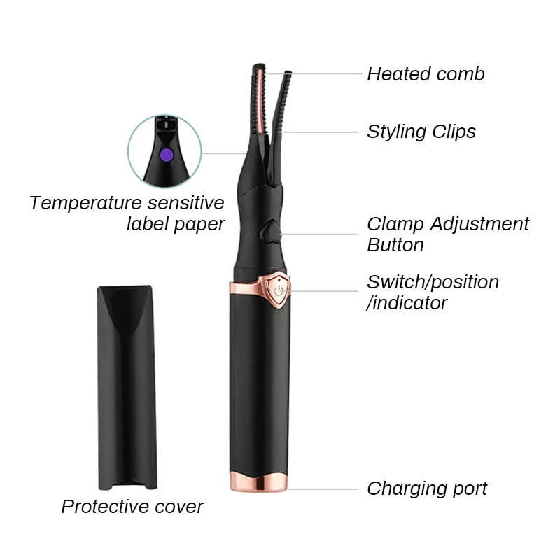 Electric Eyelash Curler for Instant Glam - Image 4