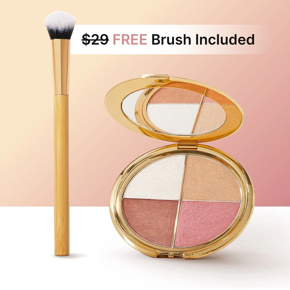 Glow eye & cheek palette