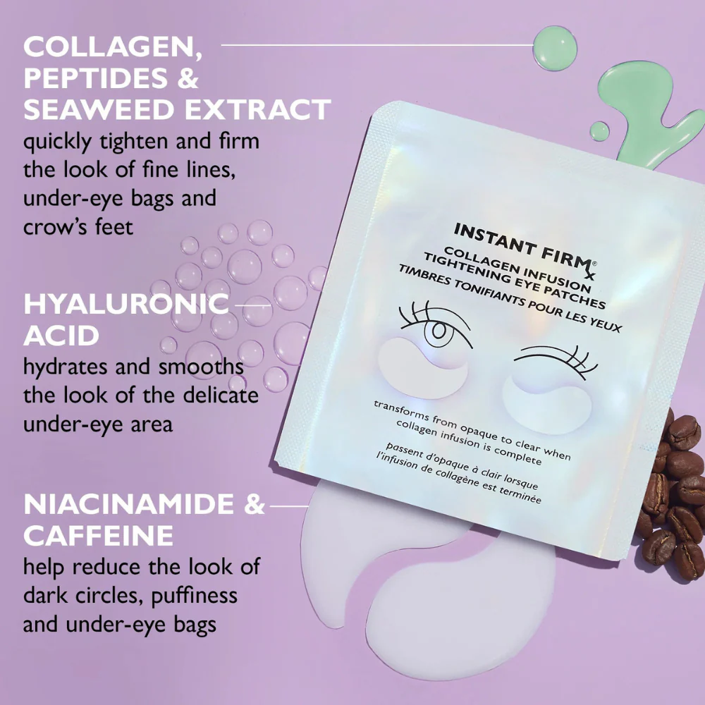 Collagen Infusion Tightening Eye Patches - Image 6