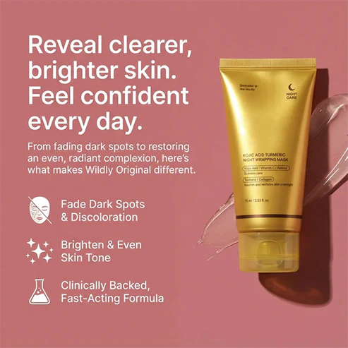 Kojic Acid Turmeric Overnight Mask - Image 2