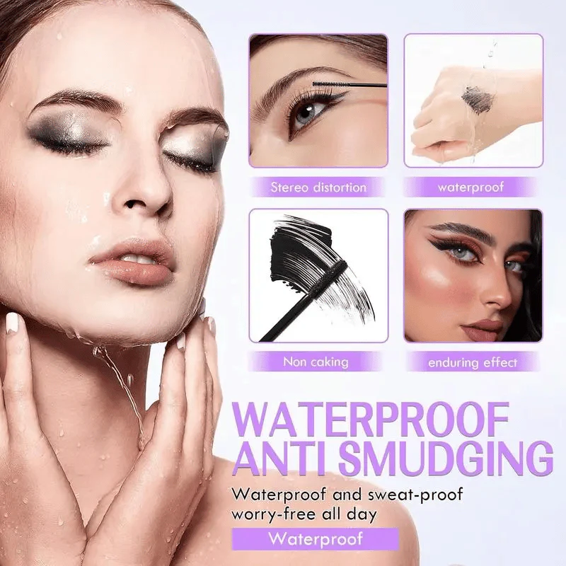 Waterproof & Sweatproof Lengthening & Curling Mascara - Image 6