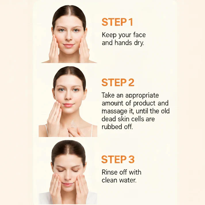 Viralaluna Orange Enzyme Exfoliating Gel - Image 5