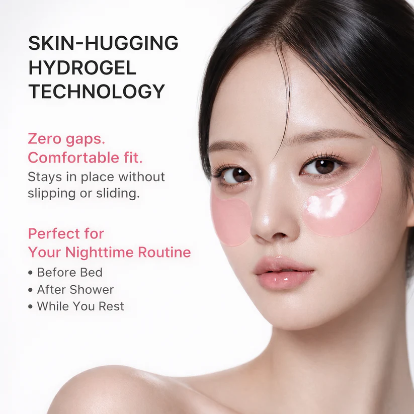 PDRN Pink Caffeine Collagen Eye Patch - Image 5