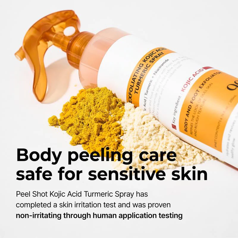 Viralaluna Peel Shot - Kojic + Turmeric Body Peel Spray - Image 6