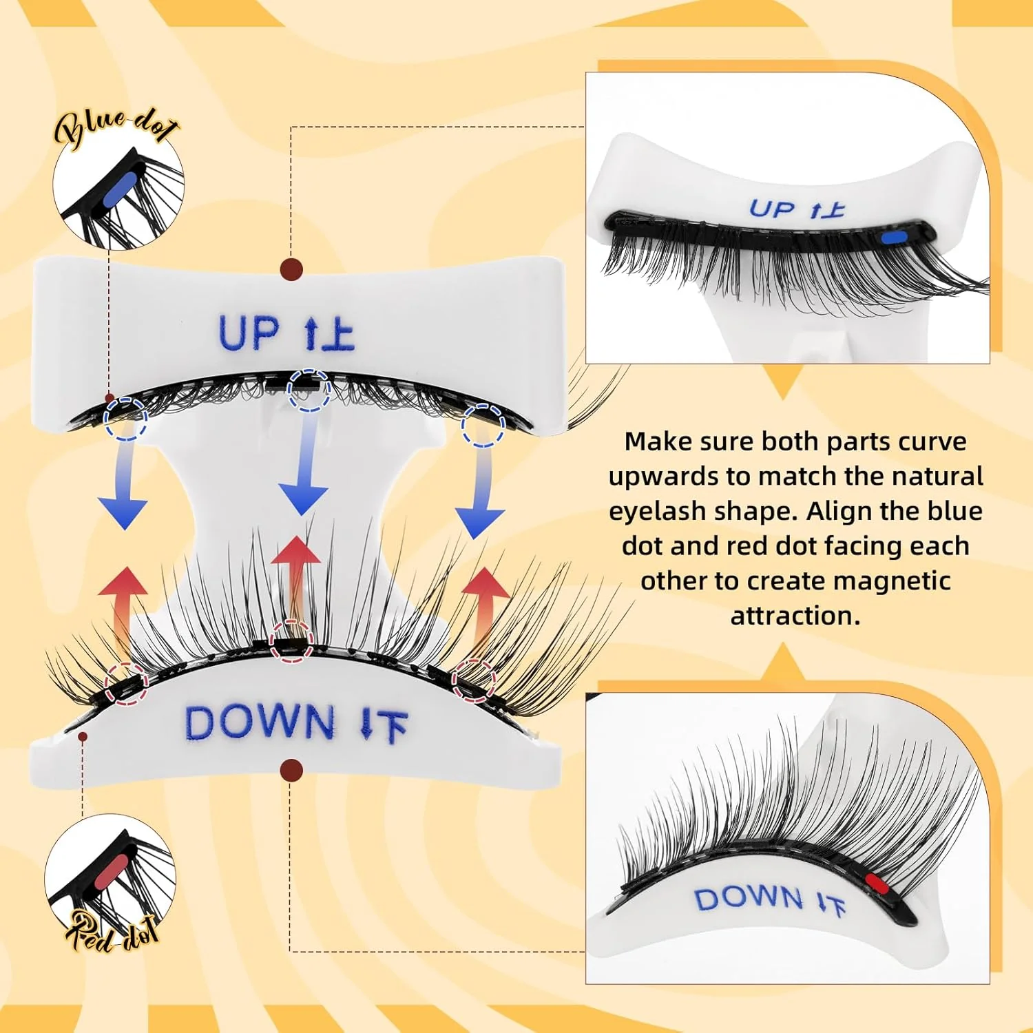 🔥Last Day 49% OFF💖- 🤩Reusable Premium Self-Adhesive Eyelashes | Easy, Quick, Safe! 💖 - Image 4