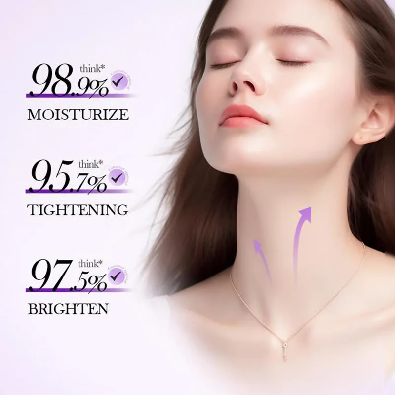 Roller Massage Neck Cream 🧴 Collagen & Hyaluronic Acid | Firms Neck, Reduces Wrinkles & Double Chin - Image 3