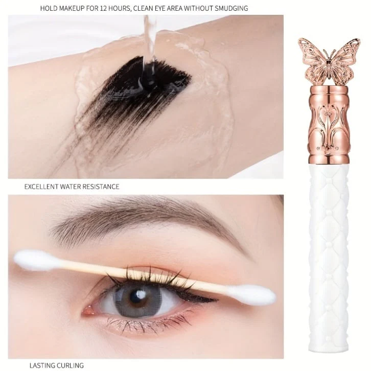 Thick, Curling, Long-lasting Mascara, Waterproof, Sweat-proof, Lengthening, Non-smudged - Image 5