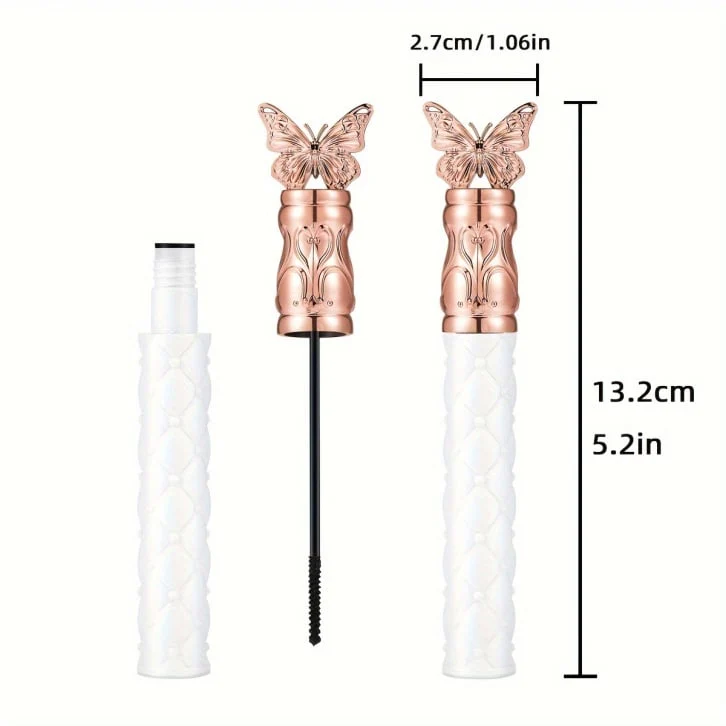 Thick, Curling, Long-lasting Mascara, Waterproof, Sweat-proof, Lengthening, Non-smudged - Image 6