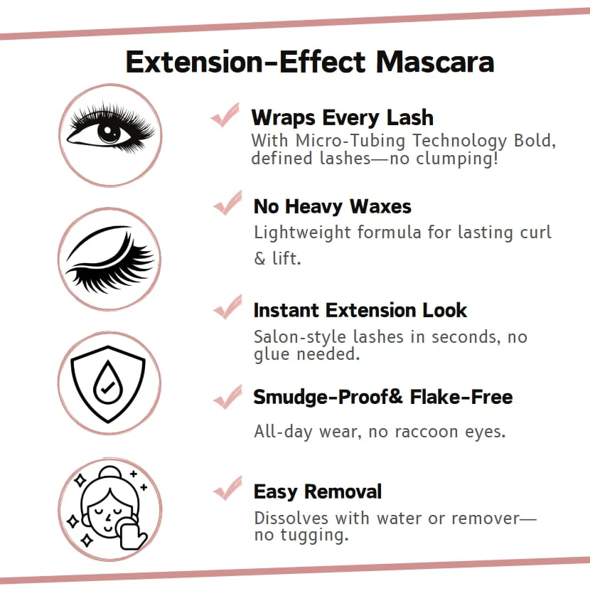 2025 Mascara black & brown duo for lash makeup - Image 12