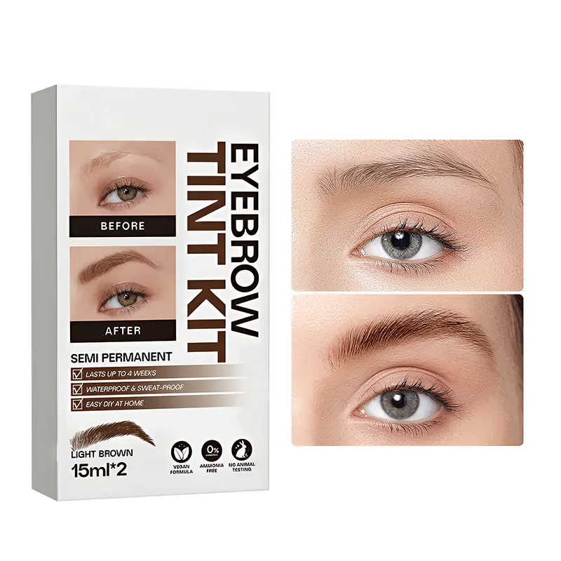 Long-Lasting Waterproof Eyebrow Tint Kit - Image 10