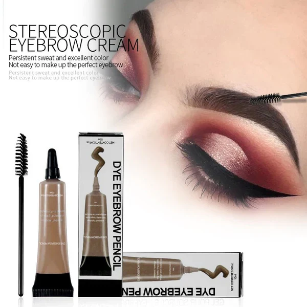 Long-lasting Waterproof Smudge-proof Liquid Eyebrow Gel/Tint - Image 2